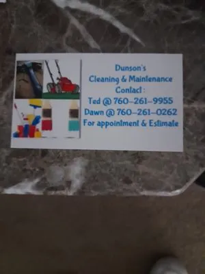 Dunson's Cleaning & Maintenance Logo