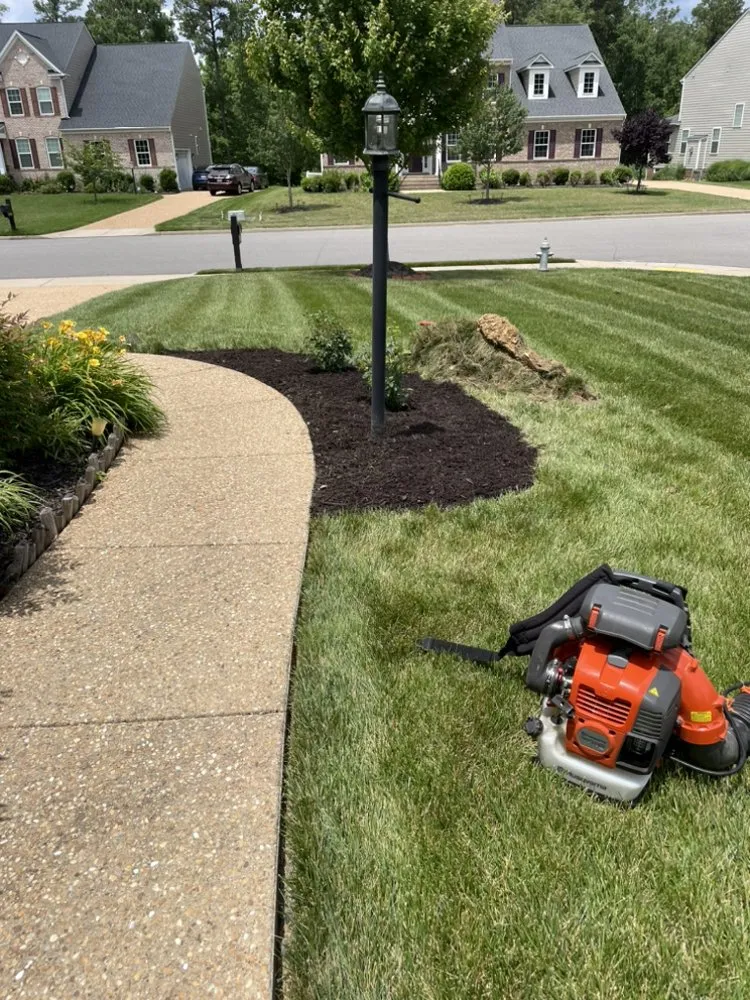 Reliable landscaping services for homes in Richmond, VA by Duober Lawn Care