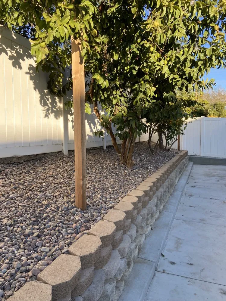 Professional residential landscaping with custom design in Rialto, CA by Duran Jr Landscape & Lawn