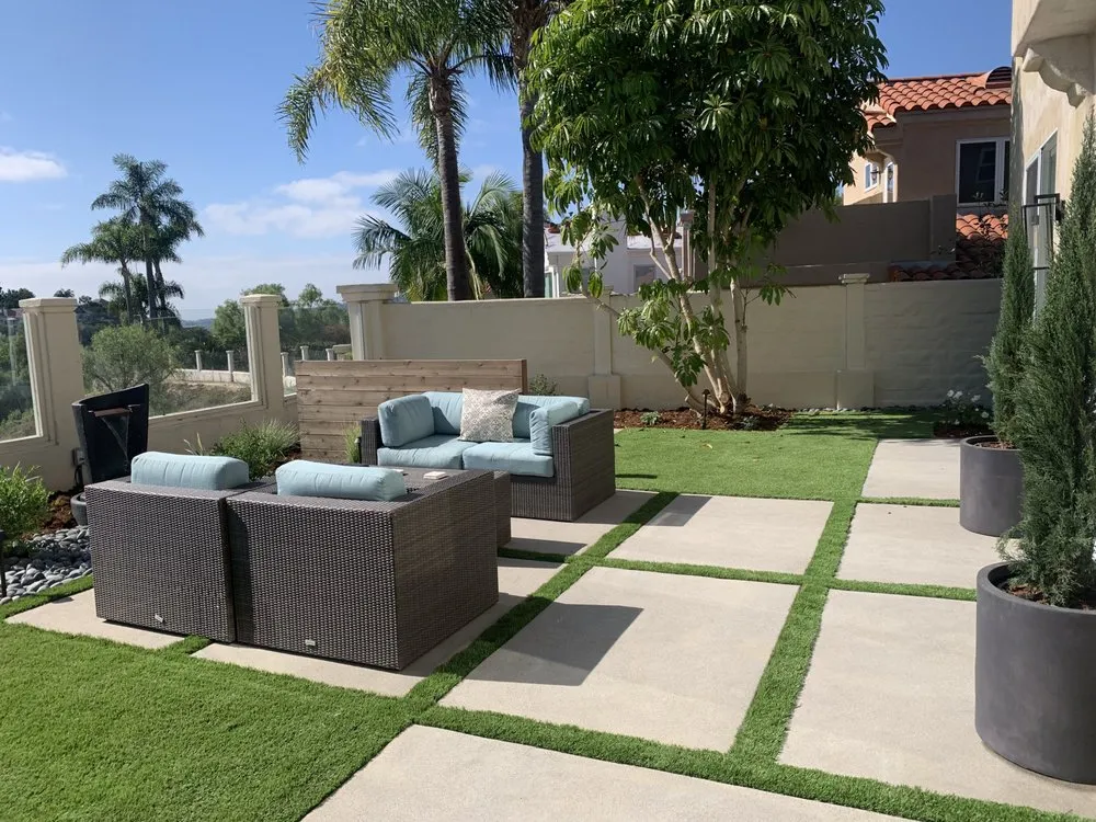 Professional yard maintenance in San Diego, CA by Duran Landscape & Design
