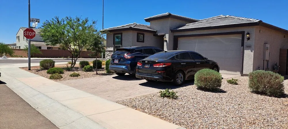 Local landscape installation in Phoenix, AZ - Duran landscape