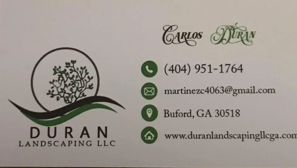Reliable landscaping services for beautiful yards in Buford, GA by Duran Landscaping