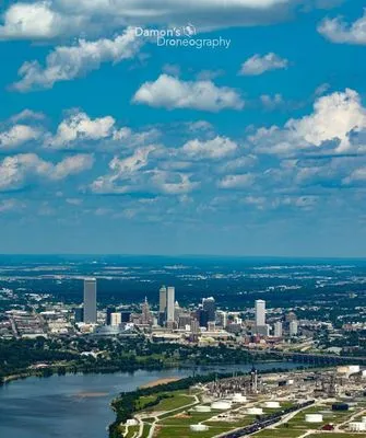 Dust and Dirt Lawn Service Logo
