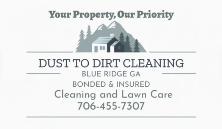 Professional yard maintenance in McCaysville, GA - Dust To Dirt