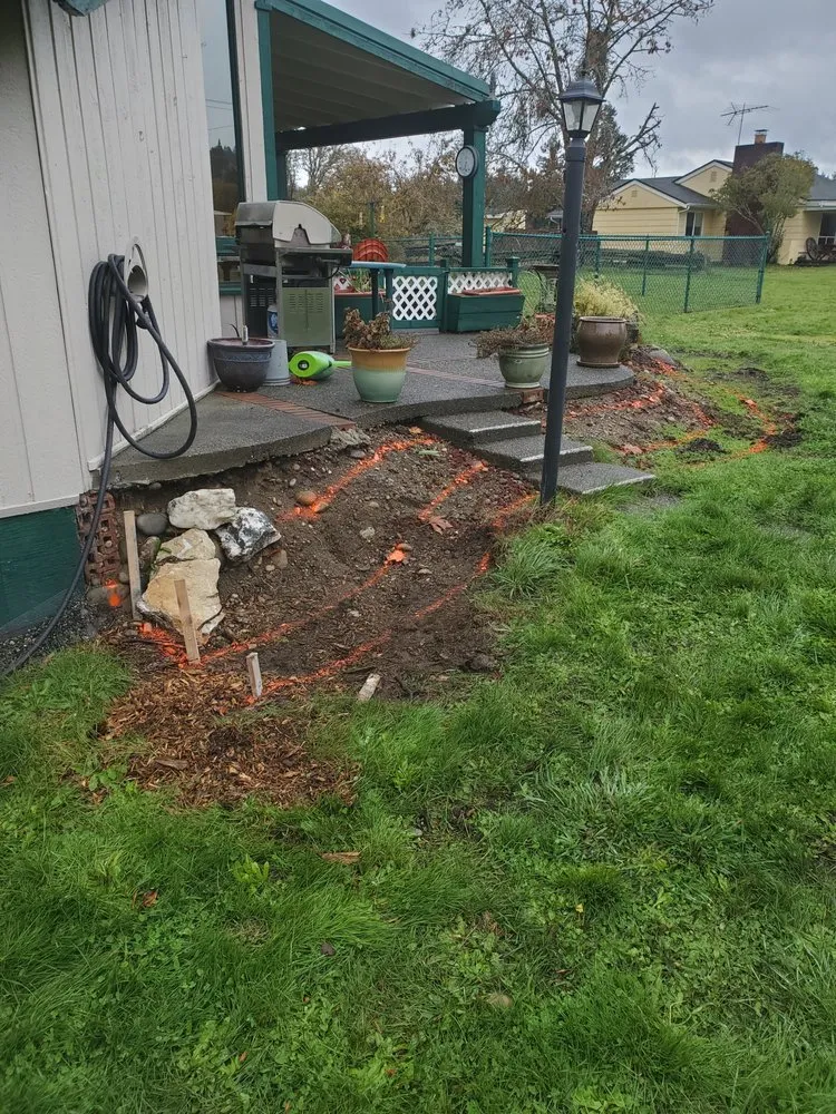 Expert landscape installation experts serving Lacey, WA - Dustin Concrete