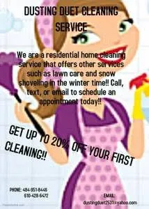 Local yard cleanup service in Kingston, PA by Dusting Duet Cleaning Service