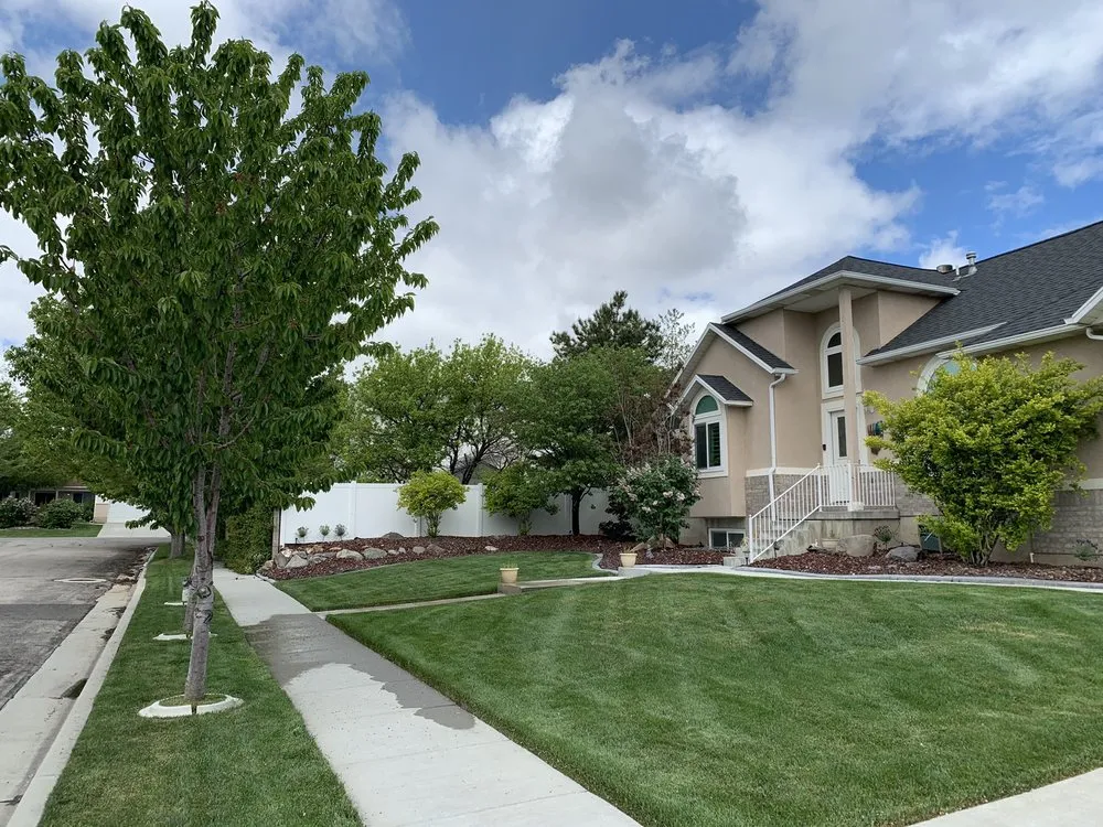 Professional yard cleanup service for outdoor upgrades in Riverton, UT by Dusty's Professional Yard Services