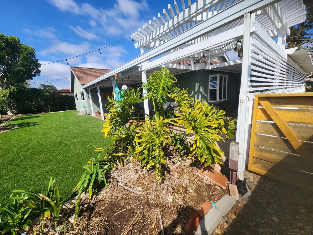 Local yard cleanup service for residential properties in Oceanside, CA by Dutch Drain