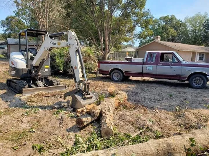 Professional yard cleanup service for homes in Crystal River, FL by Dutcher's Lawn & Tree Service