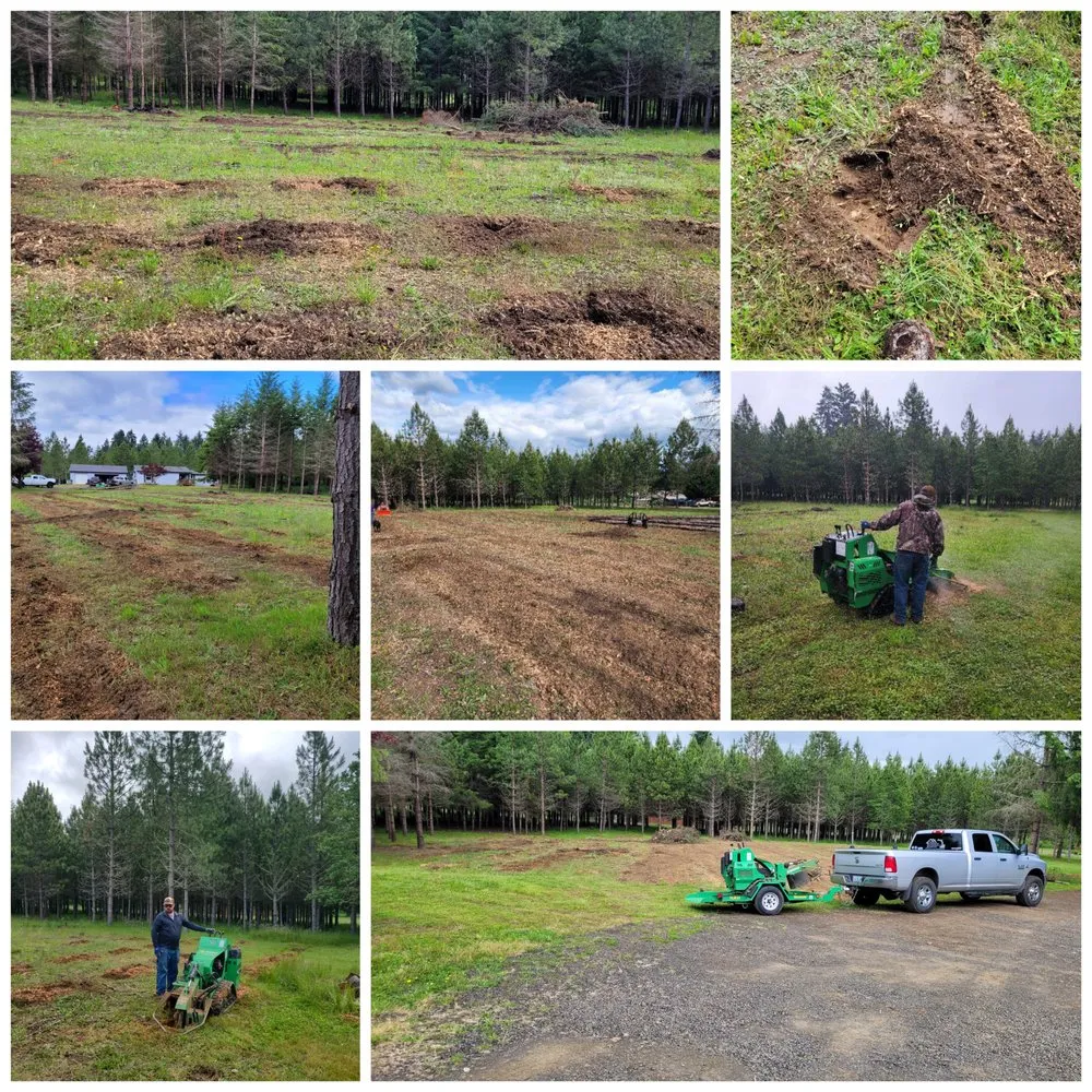 Custom landscape installation in Elmira, OR by Duval Land Management and Construction