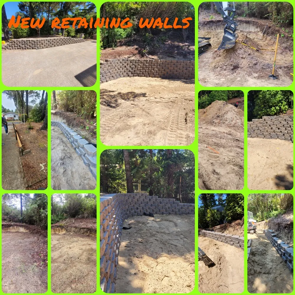 Professional yard maintenance in Elmira, OR by Duval Land Management and Construction
