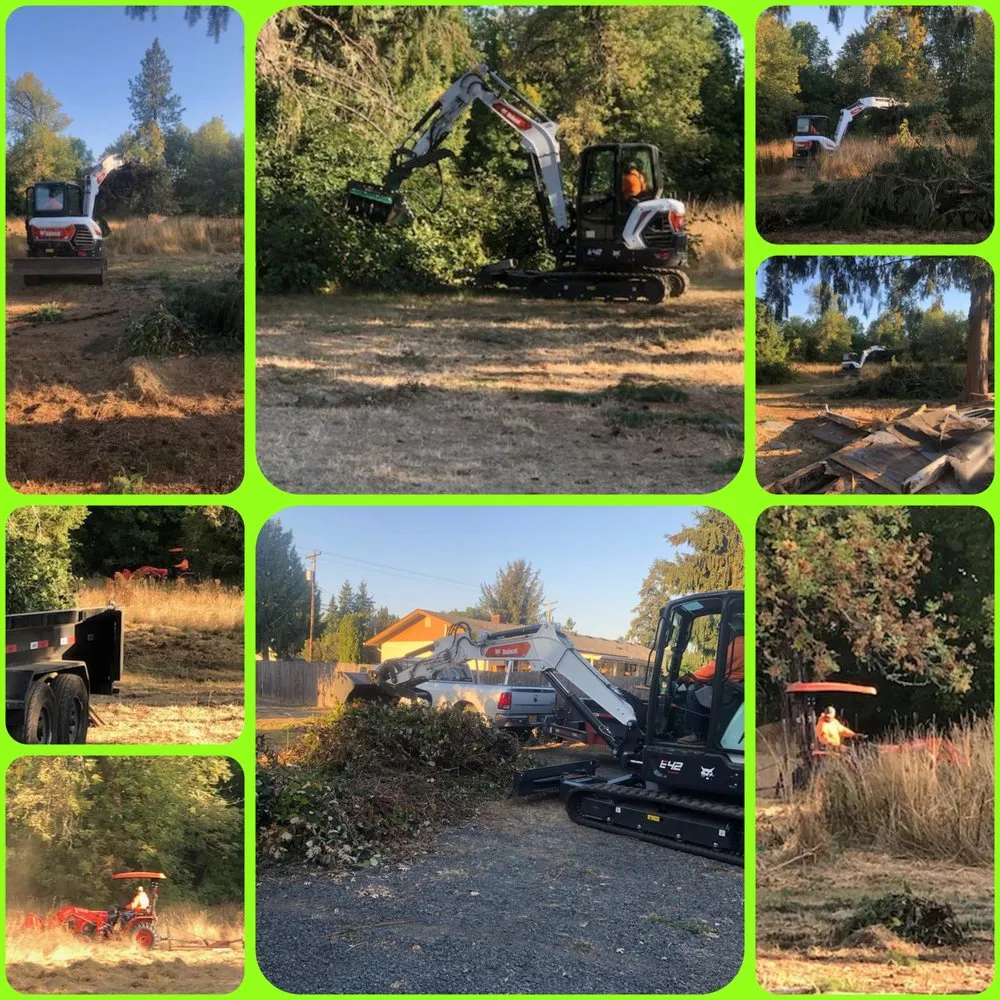 Reliable yard maintenance in Elmira, OR by Duval Land Management and Construction