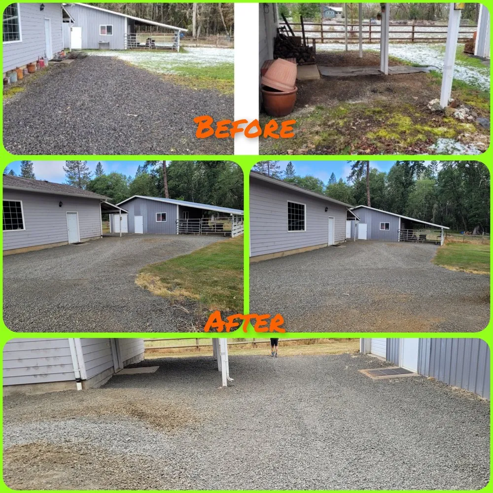 Reliable yard maintenance near you in Elmira, OR by Duval Land Management and Construction