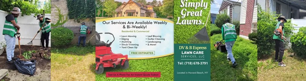 Affordable landscape installation for homes in Howard Beach, NY by DV & B Express