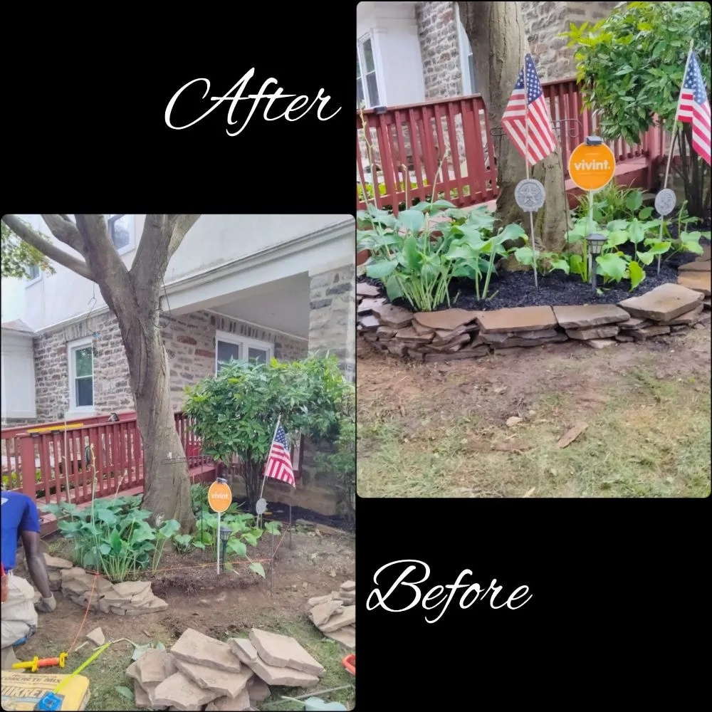 Trusted yard maintenance for residential properties in Chester, PA by Dvel Landscaping