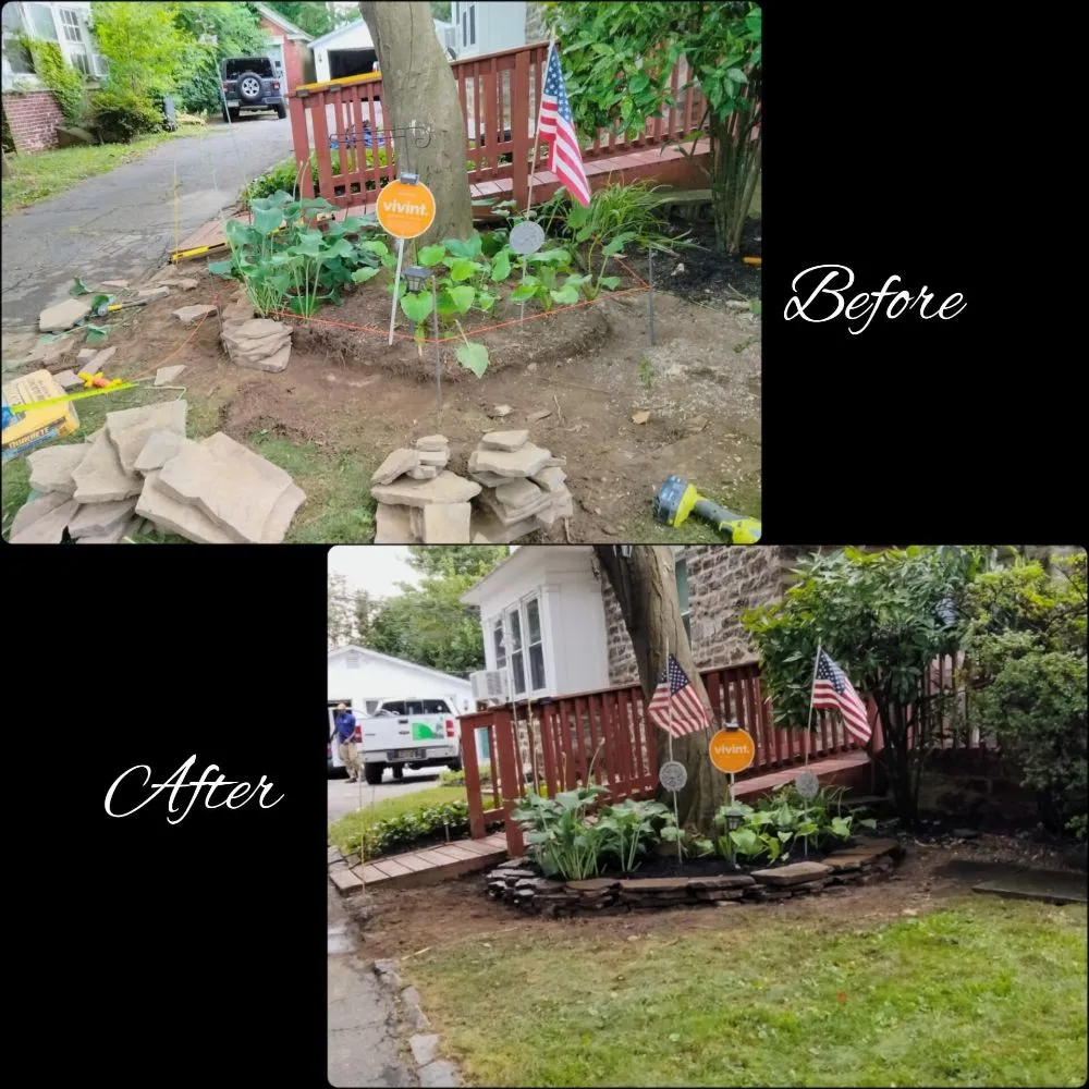 Reliable landscape design in Chester, PA by Dvel Landscaping