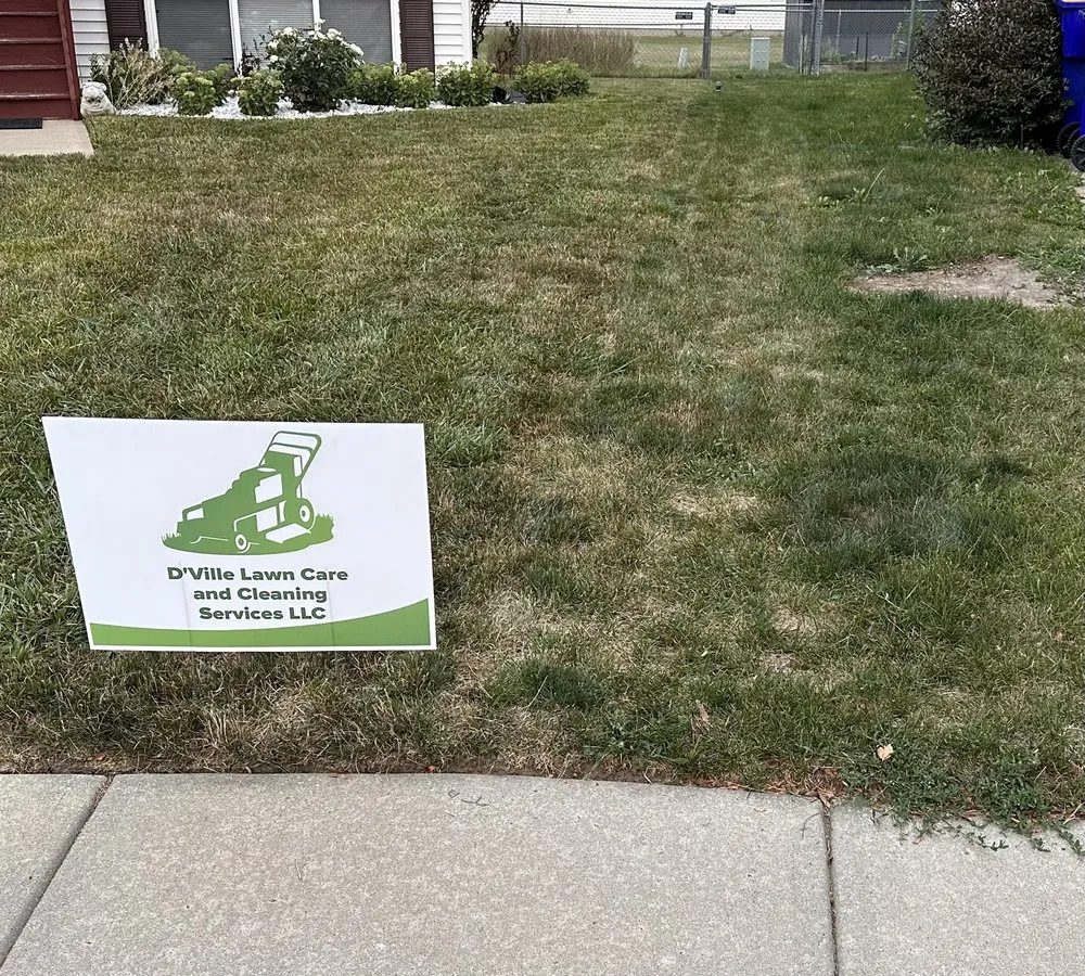 Affordable outdoor landscaping for year-round maintenance in North Liberty, IA by D’Ville Lawn Care and Cleaning Services