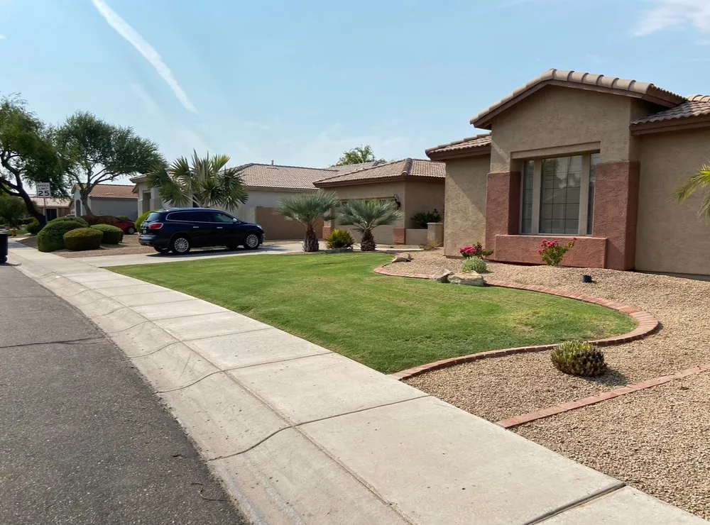 Professional lawn care service with custom design across Surprise, AZ - DVM Landscaping