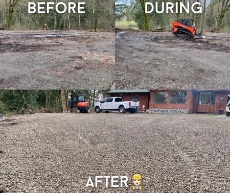 Local outdoor landscaping for residential properties in Enumclaw, WA by D&W Dirtworks