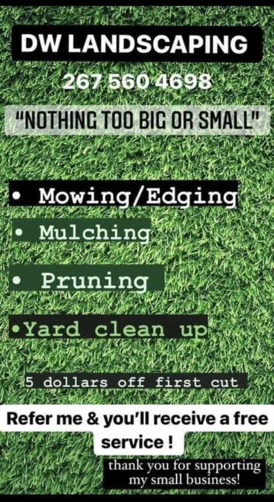 Custom yard maintenance experts serving Collingdale, PA - Dw Landscaping