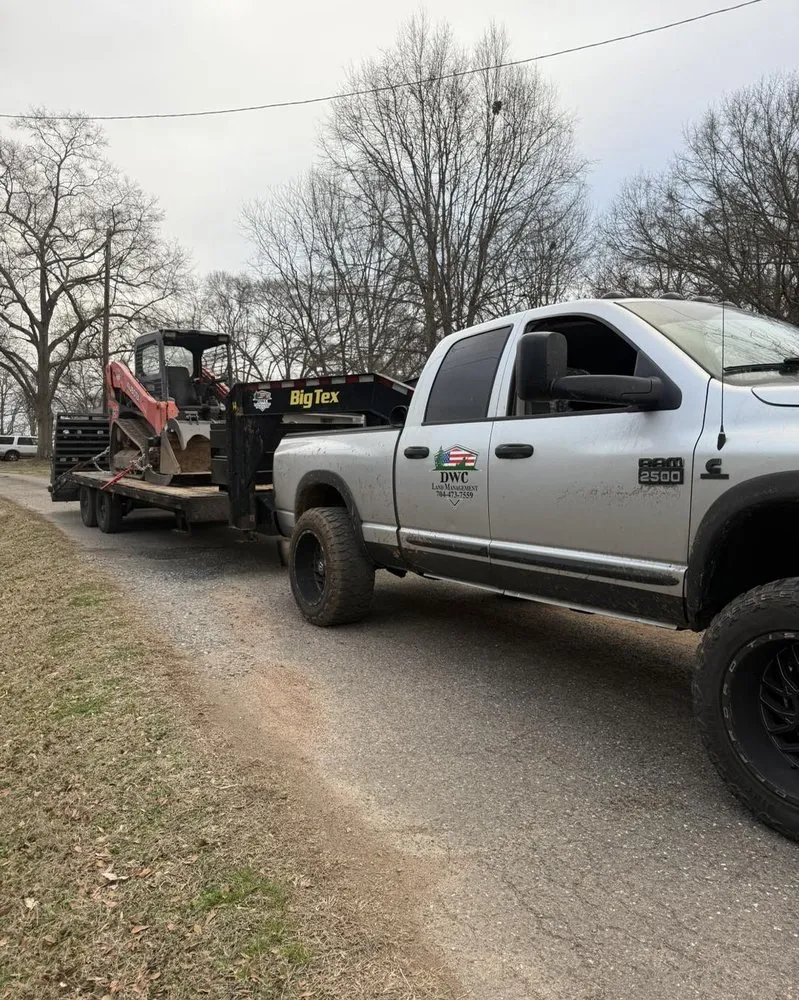 Top-rated yard cleanup service with custom design in Casar, NC by DWC Land Management