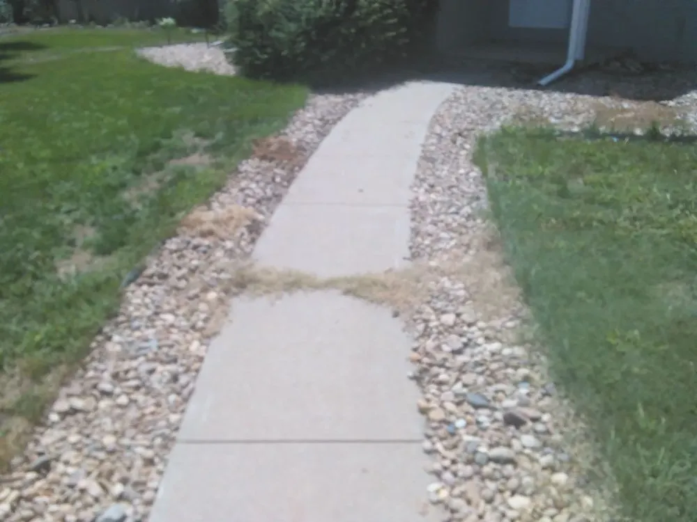 Affordable garden landscaping with custom design in Aurora, CO by DWD Services