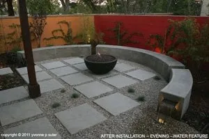 Custom landscape installation for beautiful yards in Los Angeles, CA by Dwell by Design