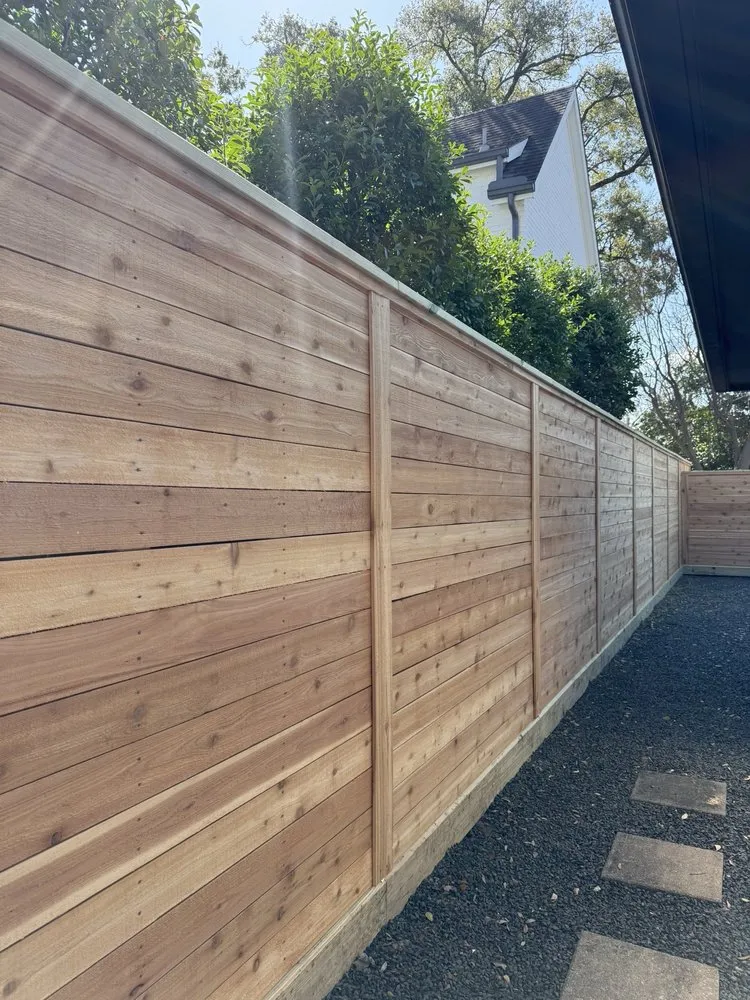 Affordable landscape design in Magnolia, TX by DWS Fencing