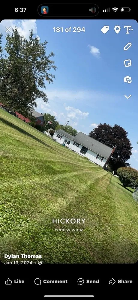 Custom lawn care service for beautiful yards across New Castle, PA - Dylan Thomas