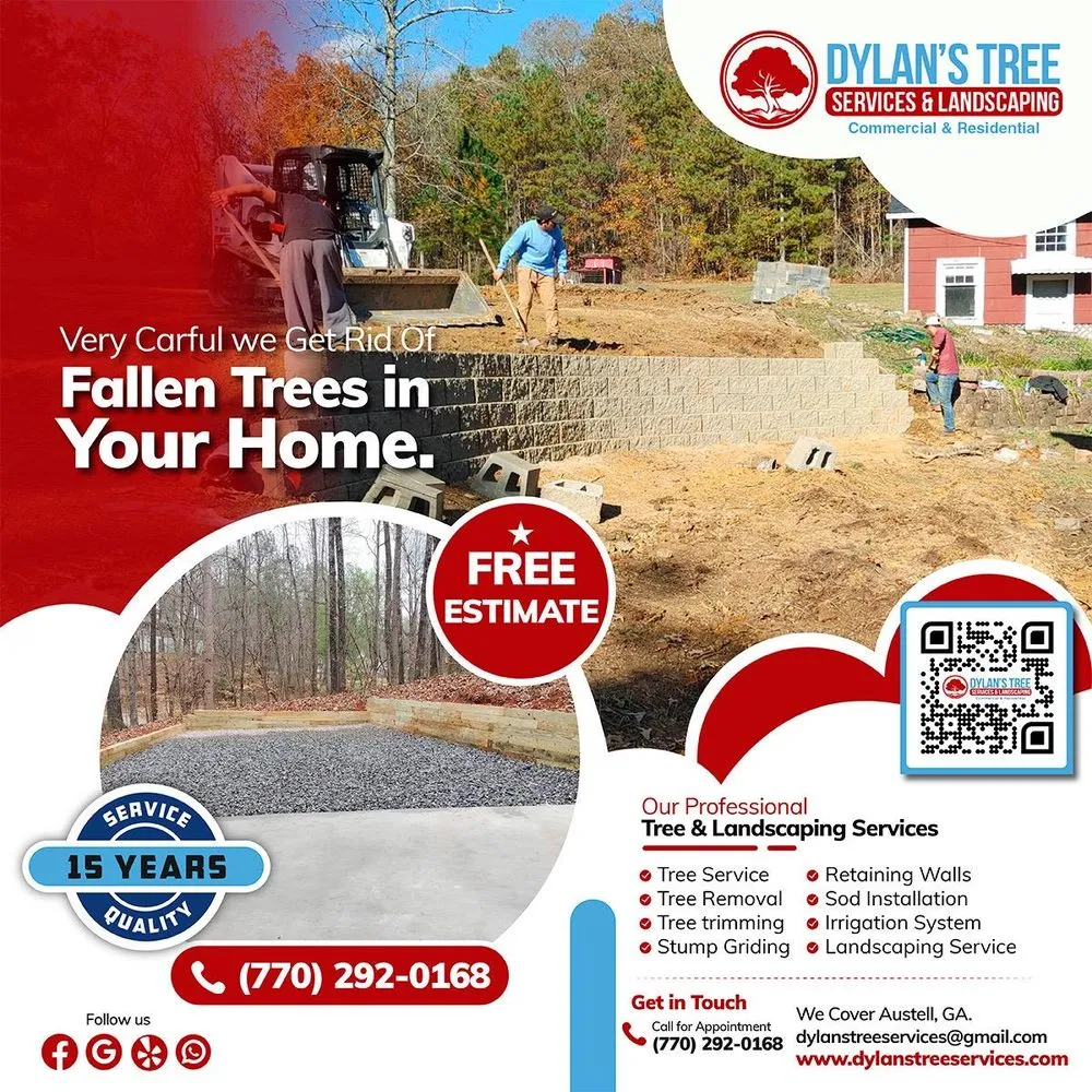 Trusted yard maintenance experts serving Austell, GA - Dylan's Tree Services & Landscaping