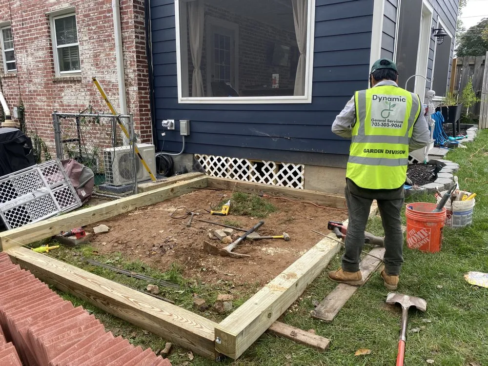 Professional lawn mowing service for residential properties across Arlington, VA - Dynamic General Services