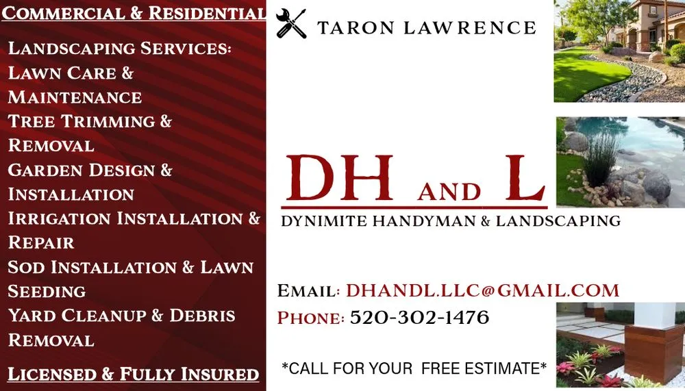 Local outdoor landscaping experts serving Tucson, AZ - Dynamite Handyman and Landscaping