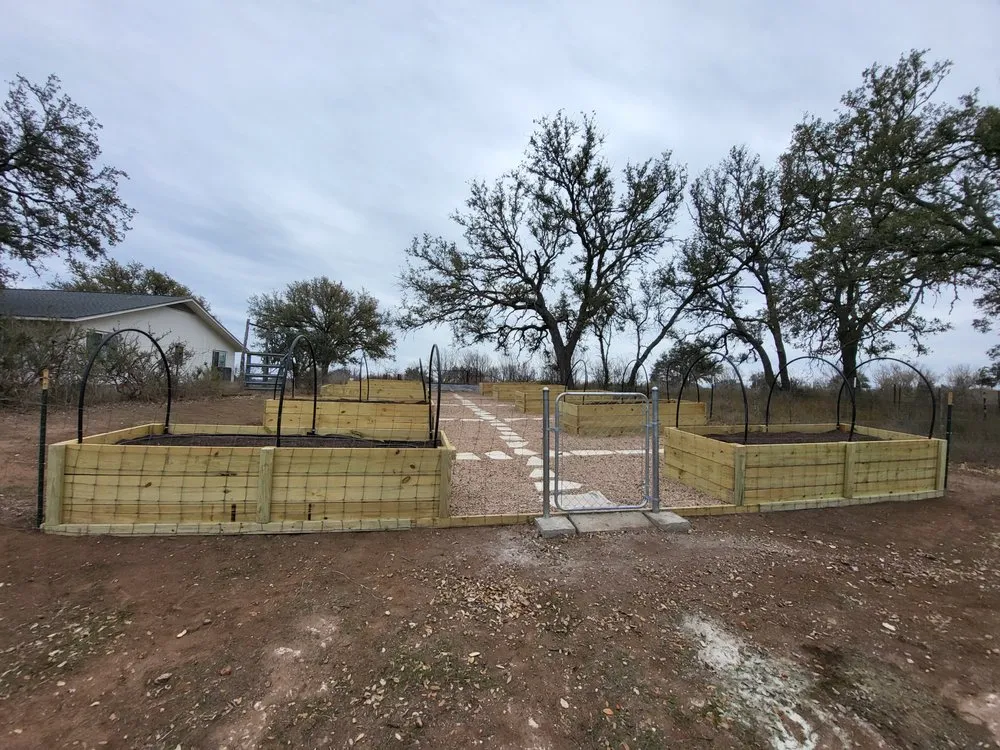 Custom landscape design in Marble Falls, TX - Dynamite Handyman
