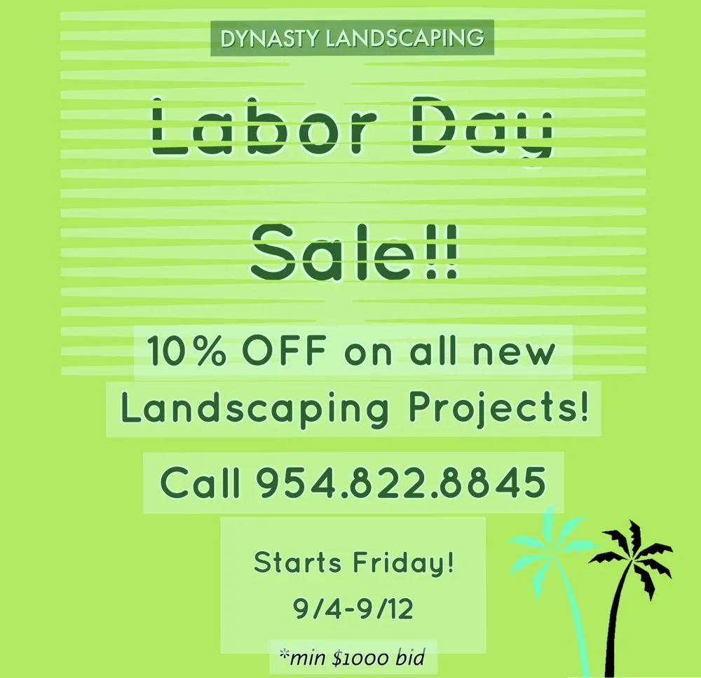 Reliable yard cleanup service experts serving Boca Raton, FL - Dynasty Landscaping