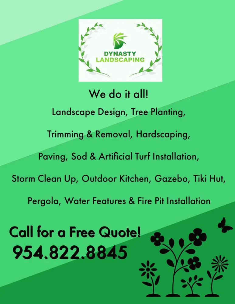 Reliable lawn mowing service experts serving Boca Raton, FL - Dynasty Landscaping