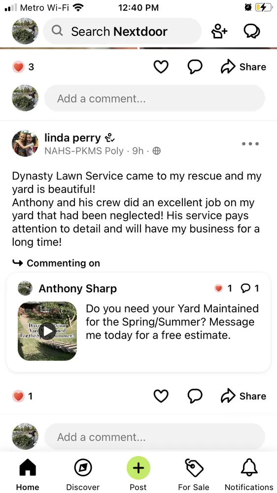Expert landscape design experts serving Belvedere, SC - Dynasty Lawncare Services