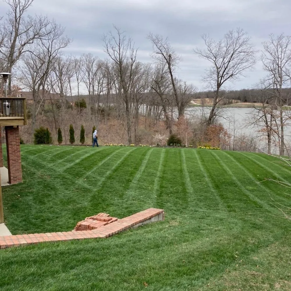 Local lawn care service with custom design in Macon, MO by Dysart Landscaping