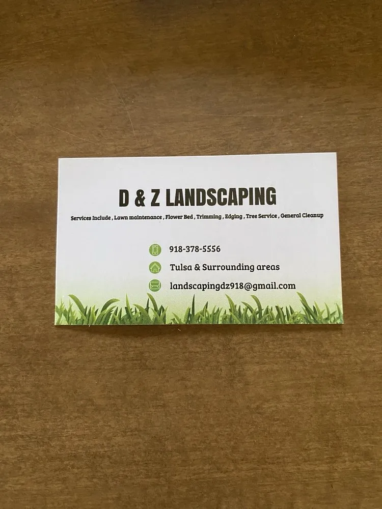 Professional landscape installation in Tulsa, OK - D&Z Landscaping