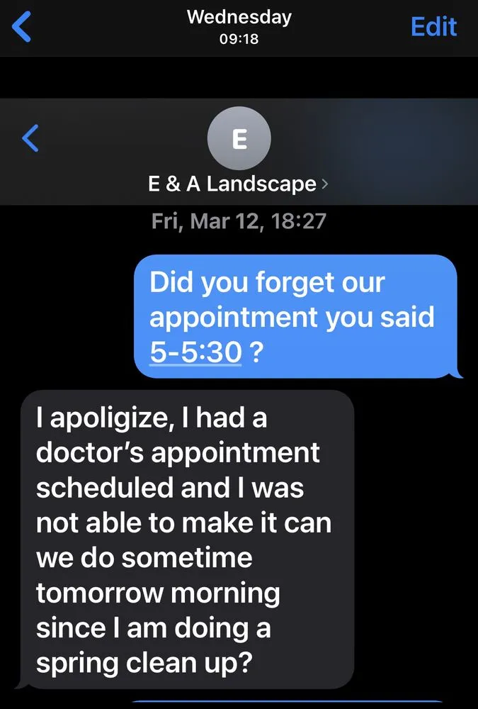 Affordable yard cleanup service in Streamwood, IL by E & A Landscaping