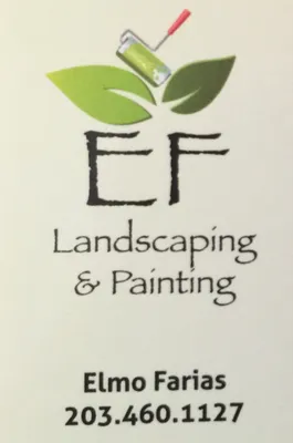 E & F Landscaping Logo