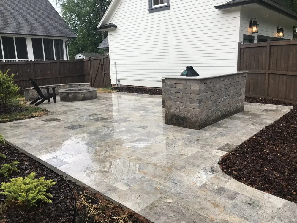 Reliable landscape design for outdoor upgrades in Rock Hill, SC by E & H Hardscape