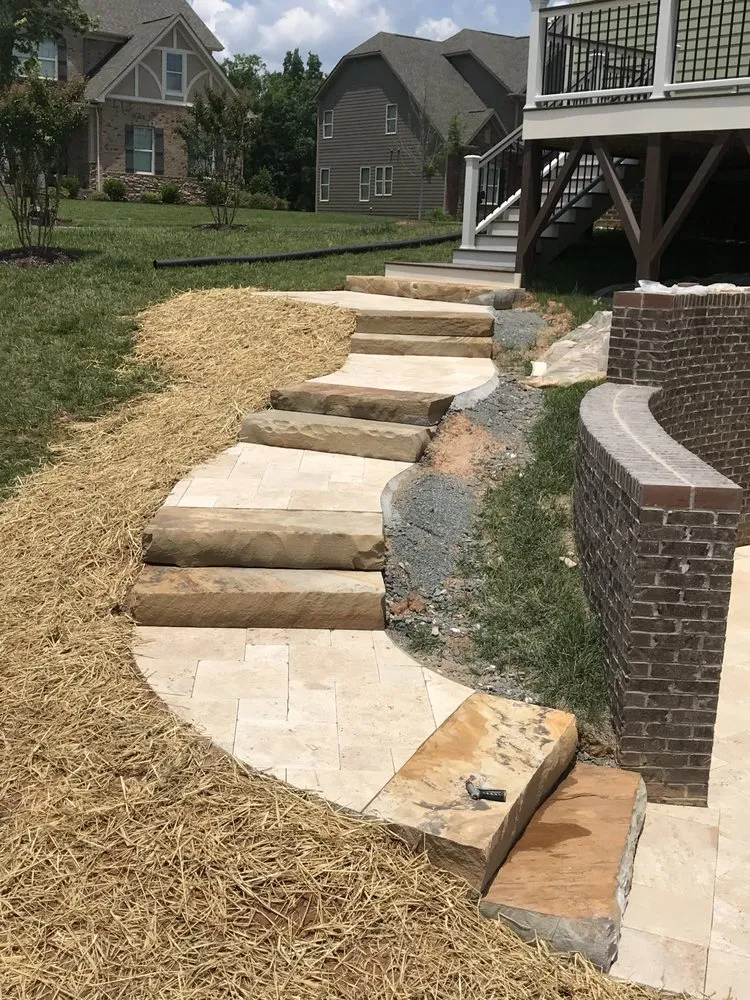 Custom landscape design near you across Rock Hill, SC - E & H Hardscape