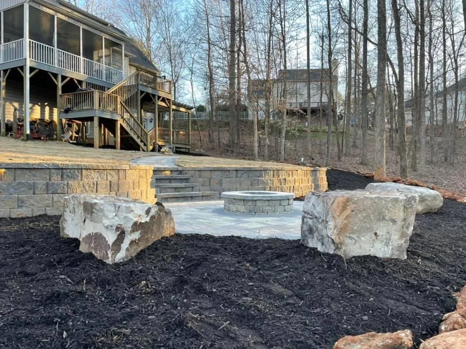 Top-rated landscape design with custom design across Rock Hill, SC - E & H Hardscape