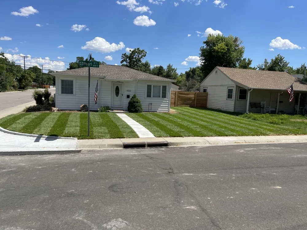 Affordable landscape design for residential properties in Denver, CO by E & I services