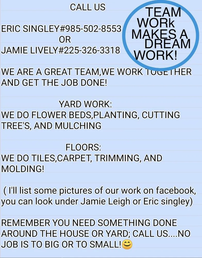 Professional garden landscaping in Baton Rouge, LA - E & J Flooring