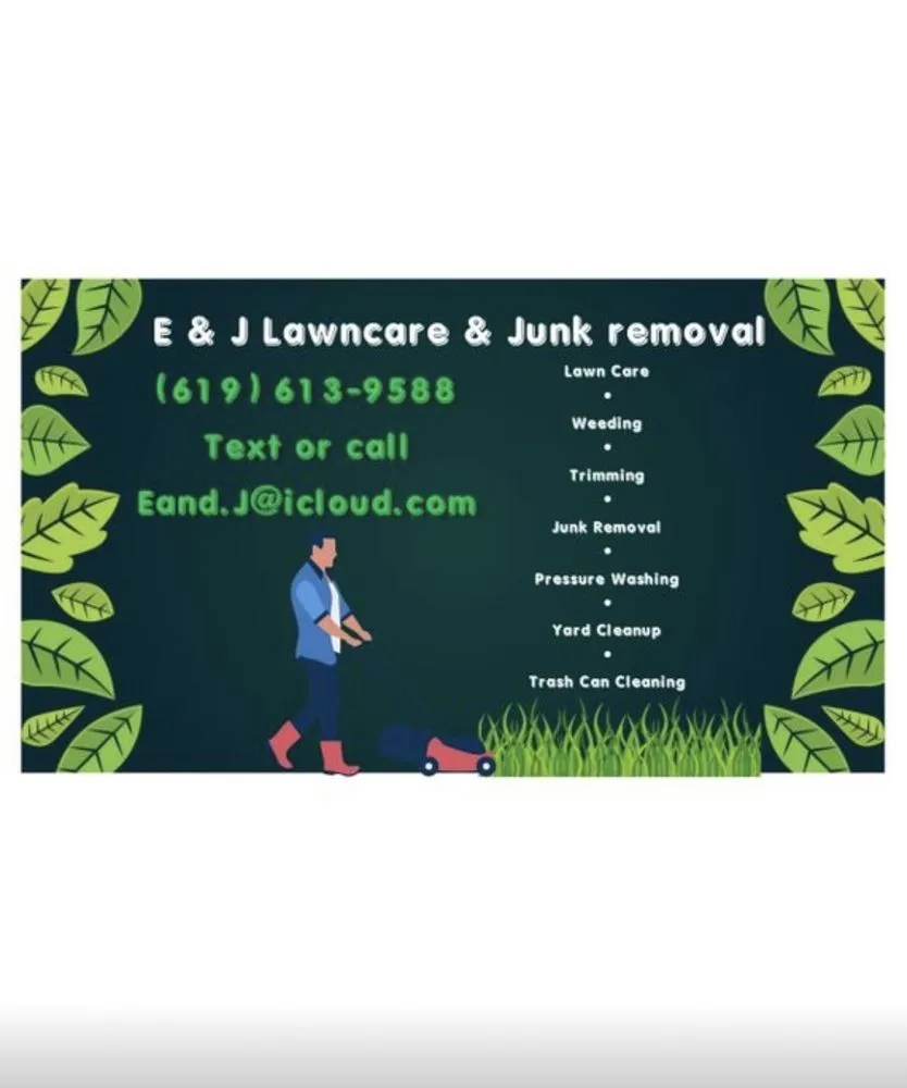 Trusted garden landscaping in San Diego, CA by E & J Lawncare And Junk Removal