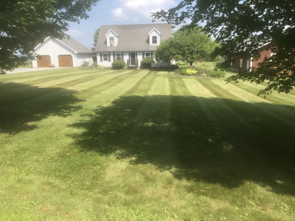 Custom lawn care service for beautiful yards in New Haven, VT by E & K Landscaping and Lawn Care
