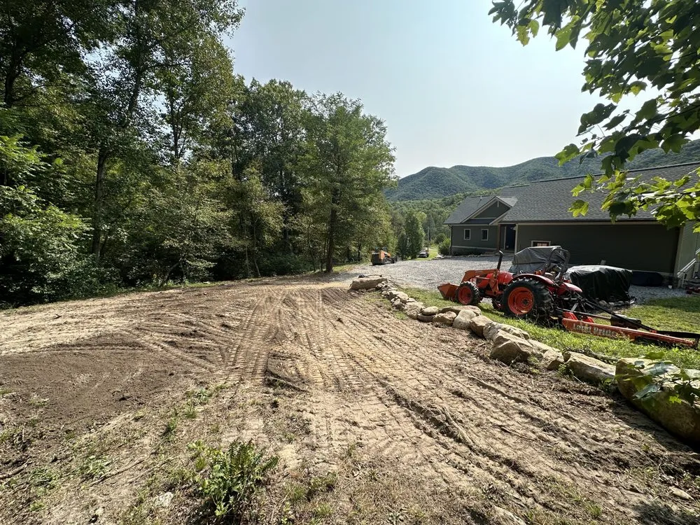 Affordable landscape installation in Catawba, VA by E & Ks Stump Grinding