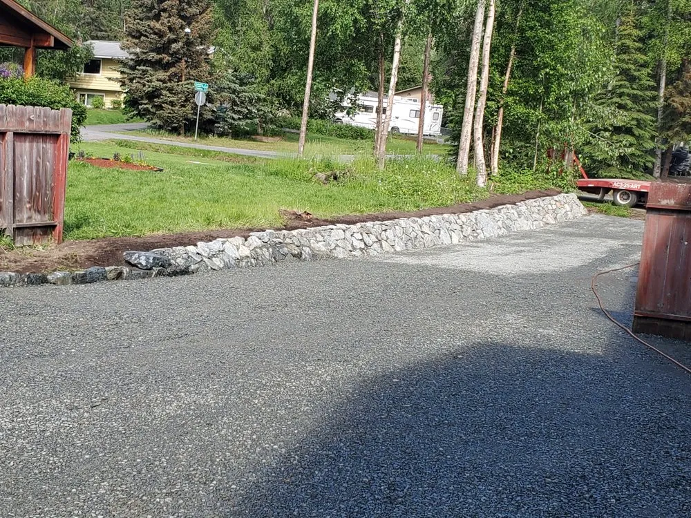 Reliable garden landscaping experts serving Palmer, AK - E & M Dirtworks