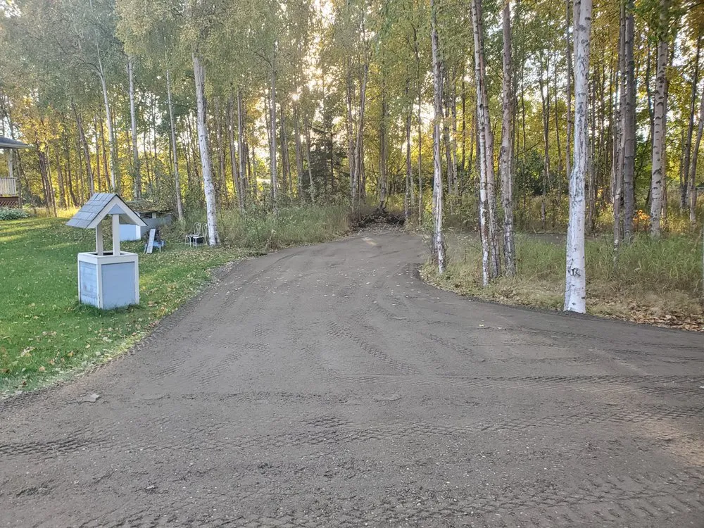 Custom lawn care service with custom design in Palmer, AK by E & M Dirtworks